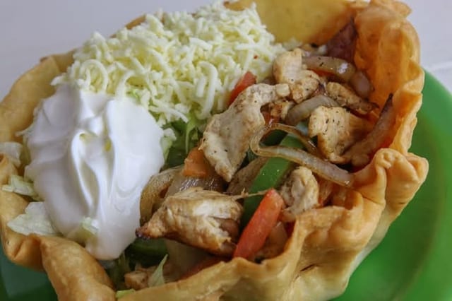 Fajita Salad.