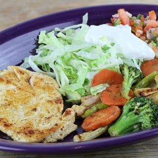 Grilled Chicken Veggies Delight
