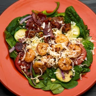 Spinach Salad Shrimp