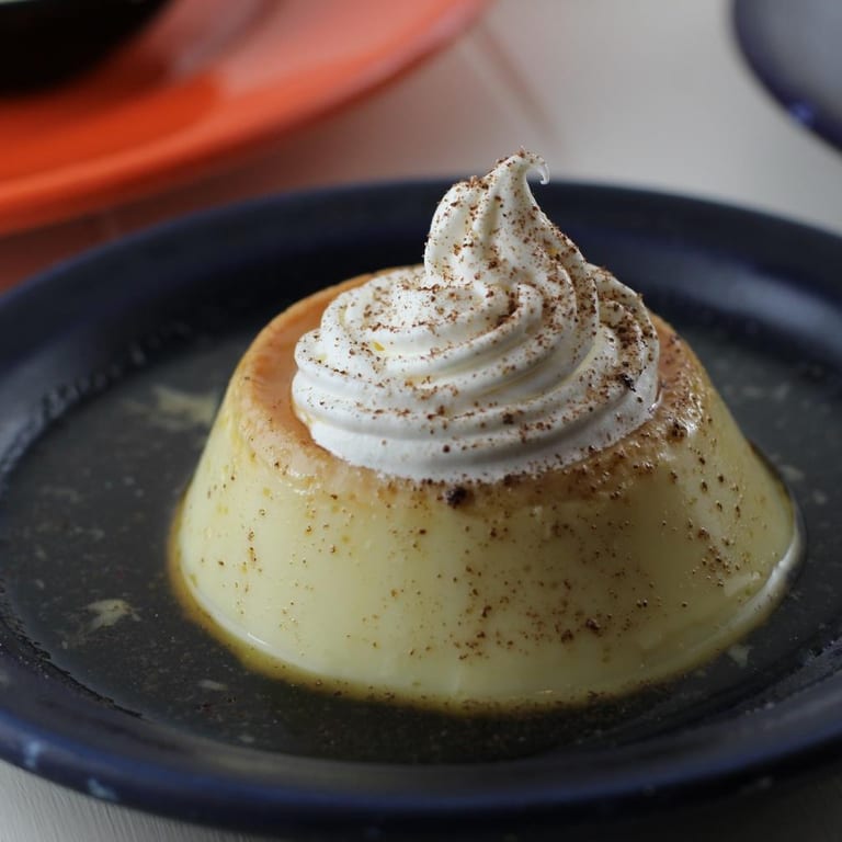 Delicious Flan for Dessert