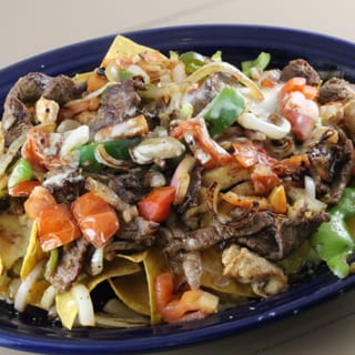 (H) Nachos Fajita Shrimp