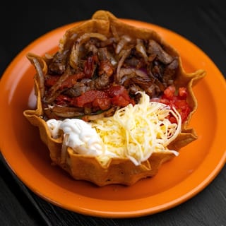 Fajita Taco Salad Steak
